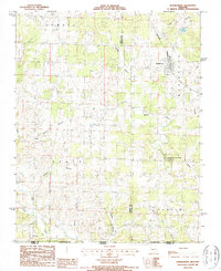 Download a high-resolution, GPS-compatible USGS topo map for Koshkonong, MO (1986 edition)