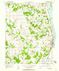Download a high-resolution, GPS-compatible USGS topo map for La Grange, MO (1959 edition)