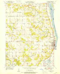 Download a high-resolution, GPS-compatible USGS topo map for La%20Grange, MO (1951 edition)