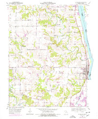 Download a high-resolution, GPS-compatible USGS topo map for La Grange, MO (1977 edition)