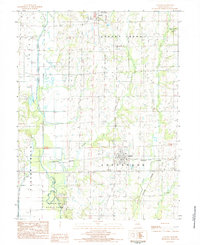 Download a high-resolution, GPS-compatible USGS topo map for Laclede, MO (1985 edition)