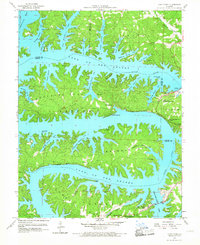 Download a high-resolution, GPS-compatible USGS topo map for Lake Ozark, MO (1968 edition)
