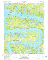 Download a high-resolution, GPS-compatible USGS topo map for Lake Ozark, MO (1981 edition)