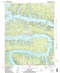 Download a high-resolution, GPS-compatible USGS topo map for Lake Ozark, MO (1989 edition)
