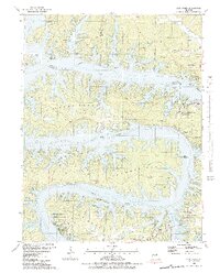 1983 Map of Lake Ozark