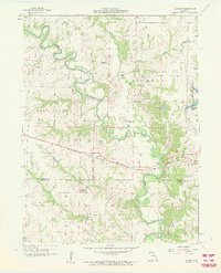 Download a high-resolution, GPS-compatible USGS topo map for Lakenan, MO (1960 edition)