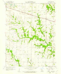 Download a high-resolution, GPS-compatible USGS topo map for Lentner, MO (1961 edition)