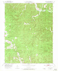 preview thumbnail of historical topo map of Shannon County, MO in 1951