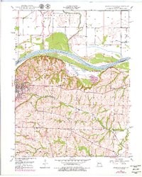 preview thumbnail of historical topo map of Lafayette County, MO in 1949