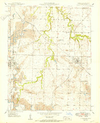 Download a high-resolution, GPS-compatible USGS topo map for Liberal, MO (1950 edition)