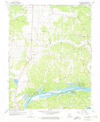 preview thumbnail of historical topo map of Benton County, MO in 1959