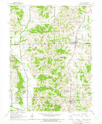 Download a high-resolution, GPS-compatible USGS topo map for Lineville, MO (1966 edition)