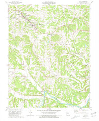 preview thumbnail of historical topo map of Linn, MO in 1981