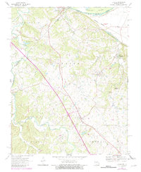 Download a high-resolution, GPS-compatible USGS topo map for Lithium, MO (1982 edition)