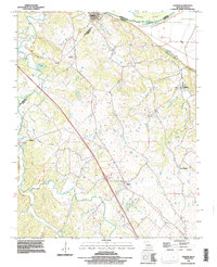 Download a high-resolution, GPS-compatible USGS topo map for Lithium, MO (1996 edition)