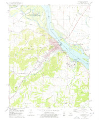 preview thumbnail of historical topo map of Louisiana, MO in 1978