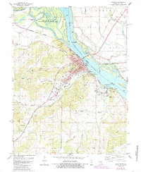 Download a high-resolution, GPS-compatible USGS topo map for Louisiana, MO (1985 edition)