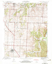 Download a high-resolution, GPS-compatible USGS topo map for Lowry City, MO (1983 edition)