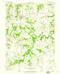 Download a high-resolution, GPS-compatible USGS topo map for Madison, MO (1960 edition)