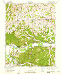 Download a high-resolution, GPS-compatible USGS topo map for Manchester, MO (1959 edition)