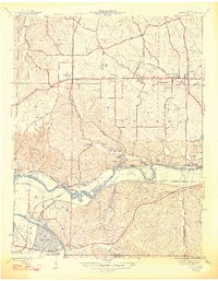 Download a high-resolution, GPS-compatible USGS topo map for Manchester, MO (1947 edition)