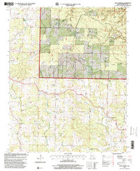Download a high-resolution, GPS-compatible USGS topo map for Many Springs, MO (2000 edition)