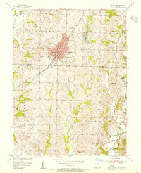 Download a high-resolution, GPS-compatible USGS topo map for Marceline, MO (1955 edition)