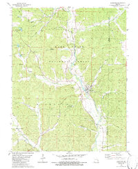 preview thumbnail of historical topo map of Marquand, MO in 1980