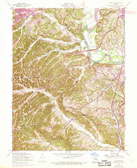 Download a high-resolution, GPS-compatible USGS topo map for Maxville, MO (1969 edition)