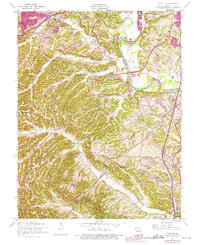 Download a high-resolution, GPS-compatible USGS topo map for Maxville, MO (1975 edition)