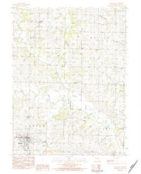 Download a high-resolution, GPS-compatible USGS topo map for Maysville, MO (1984 edition)
