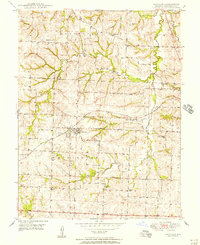 Download a high-resolution, GPS-compatible USGS topo map for Mayview, MO (1956 edition)