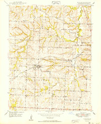 Download a high-resolution, GPS-compatible USGS topo map for Mayview, MO (1950 edition)