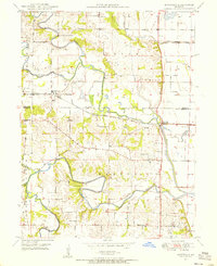 Download a high-resolution, GPS-compatible USGS topo map for Maywood, MO (1956 edition)