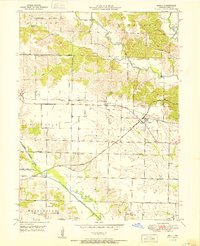 Download a high-resolution, GPS-compatible USGS topo map for Medill, MO (1951 edition)