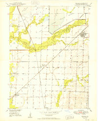 Download a high-resolution, GPS-compatible USGS topo map for Mendon, MO (1949 edition)