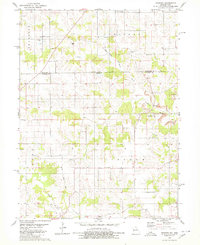 Download a high-resolution, GPS-compatible USGS topo map for Mendota, MO (1980 edition)