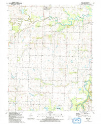 Download a high-resolution, GPS-compatible USGS topo map for Metz, MO (1991 edition)