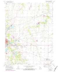 Download a high-resolution, GPS-compatible USGS topo map for Mexico East, MO (1972 edition)