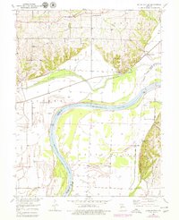Download a high-resolution, GPS-compatible USGS topo map for Miami Station, MO (1979 edition)