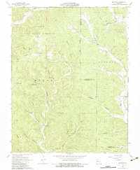 preview thumbnail of historical topo map of Shannon County, MO in 1966