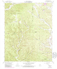 Download a high-resolution, GPS-compatible USGS topo map for Midridge, MO (1985 edition)