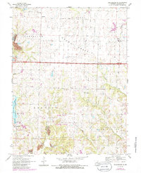 Download a high-resolution, GPS-compatible USGS topo map for Millersburg NE, MO (1986 edition)
