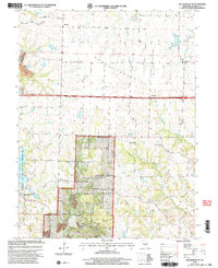 Download a high-resolution, GPS-compatible USGS topo map for Millersburg NE, MO (2003 edition)