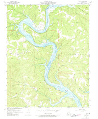 Download a high-resolution, GPS-compatible USGS topo map for Mincy, MO (1974 edition)