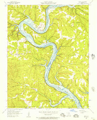 Download a high-resolution, GPS-compatible USGS topo map for Mincy, MO (1957 edition)
