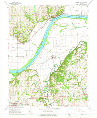 Download a high-resolution, GPS-compatible USGS topo map for Missouri City, MO (1966 edition)