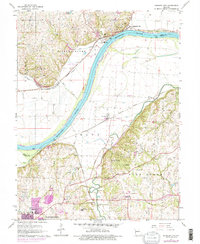 Download a high-resolution, GPS-compatible USGS topo map for Missouri City, MO (1976 edition)
