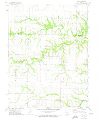 Download a high-resolution, GPS-compatible USGS topo map for Molino, MO (1974 edition)
