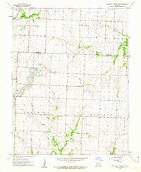 preview thumbnail of historical topo map of St. Clair County, MO in 1960